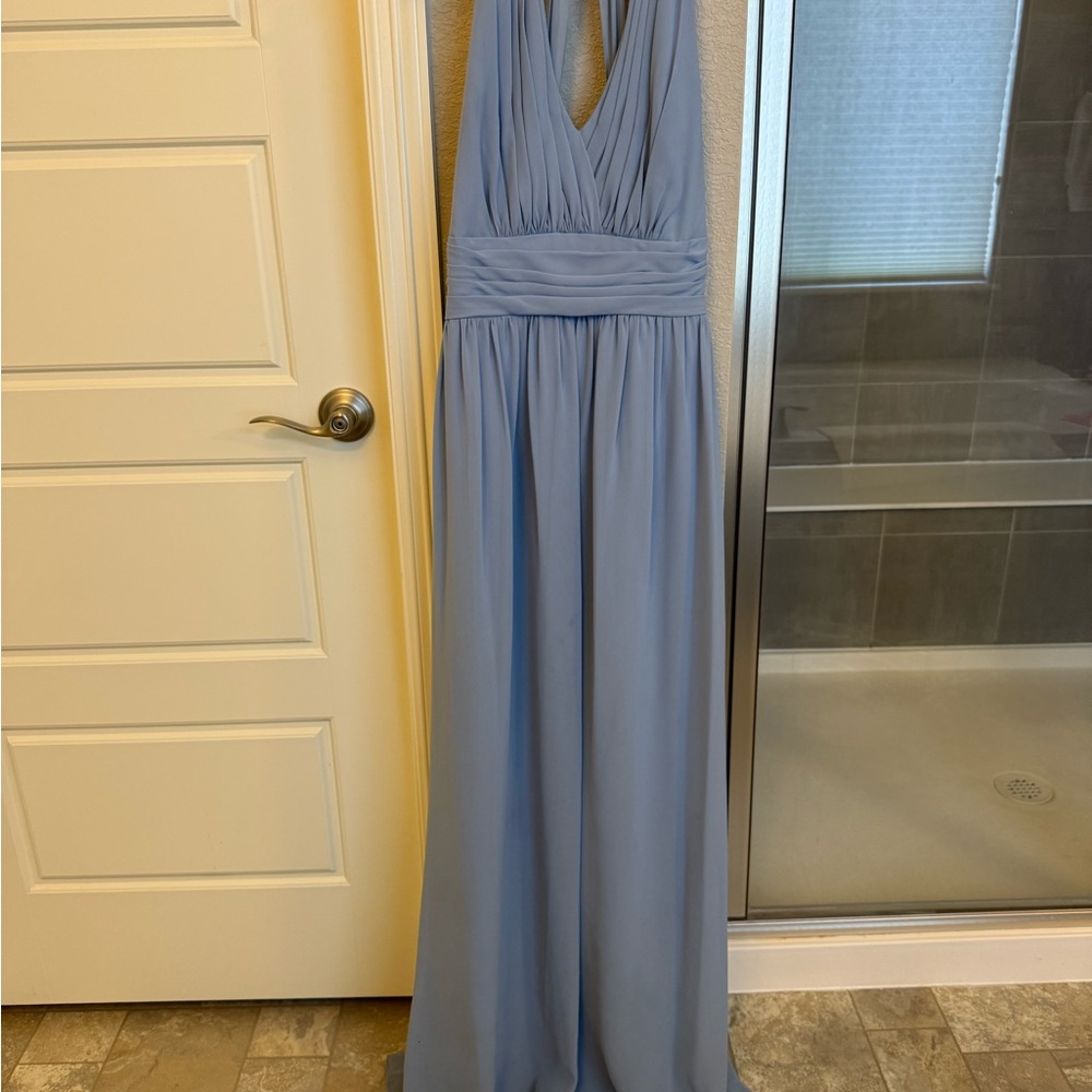 JB by Julie Brown Light Blue Maxi Dress